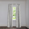 Aesha Taupe Custom Rod Pocket Drapery Panels - Lacefield Designs textiles 