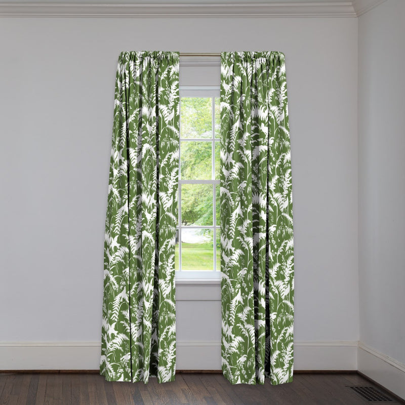 AVIARY MOSS CUSTOM DRAPERY