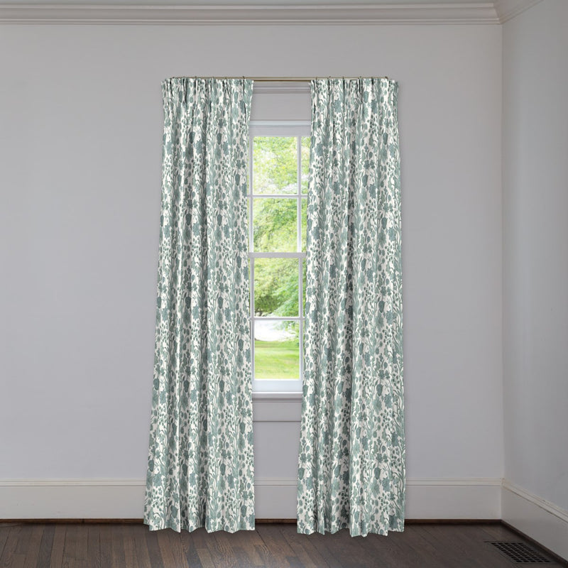 CELESTE SEAGLASS CUSTOM DRAPERY