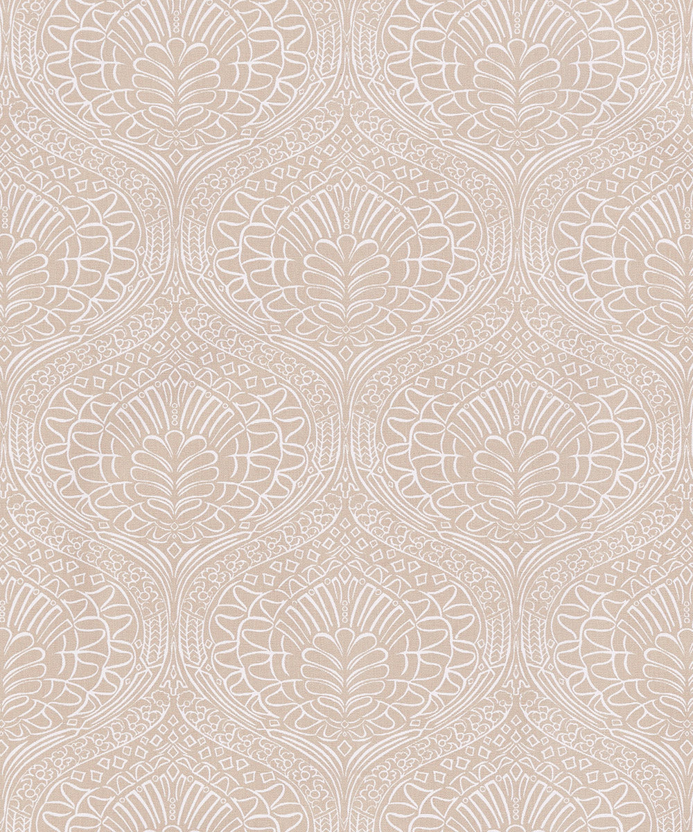 Lacefield Designs Coribel Eucalyptus Floral Linen Blend Upholstery and Drapery Fabric by Decorative Fabrics Direct