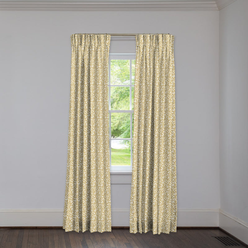 AIDEN GOLD PINCHED PLEAT DRAPERY - LACEFIELD DESIGNS TEXTILE 