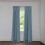 MITZI BLUE CUSTOM DRAPERY