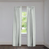 TICKING STRIPE EUCALYPTUS CUSTOM DRAPERY