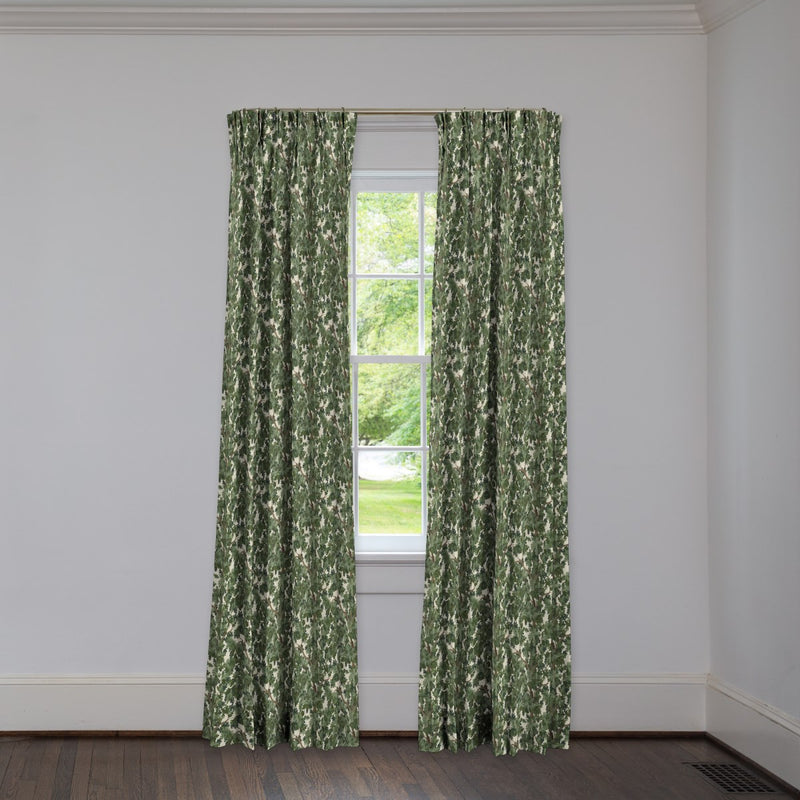 WOODLAND LEAF CUSTOM DRAPERY