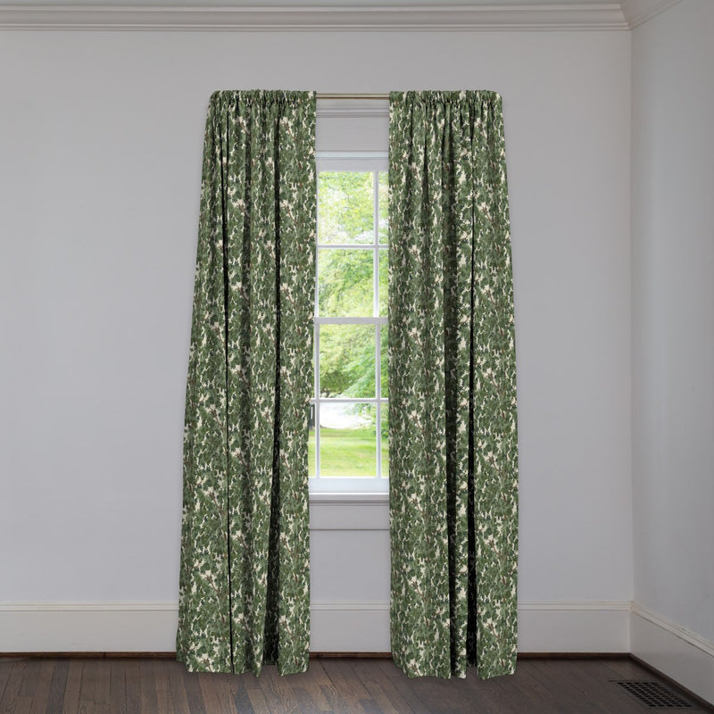 WOODLAND LEAF CUSTOM DRAPERY