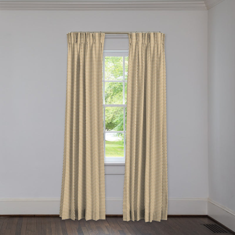 ZEST OCHRE CUSTOM DRAPERY